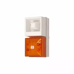 clifford and snell Clifford Snell YL40 Series Amber Sounder Beacon 115 V AC IP65 Bulkhead Flat Wall 108 dB at 1 m, 245246-picture-17