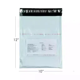 Jflexy (10x12+2 inch) 51 Micron Without Pod Plain Packaging Courier Bag Pack of 100-image-36