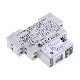 RS PRO Multi Function Timer Relay DIN Rail Mount 24 to 240 V AC/DC Model No. 8966866 image 3
