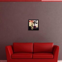 eCraftIndia Multicoloured UV Framed Wall Art-image-100