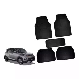Auto Pearl CMBK109 Polyester Standard Mat for Renault Kwid (Black)-30