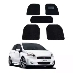 Auto Pearl DB7M69 PVC and Plastic Standard Mat for Fiat Punto 2005 (Black)-image-95