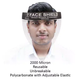 Hacer 2000 Micron O2 Reusable Face Shield HC5153 image 2