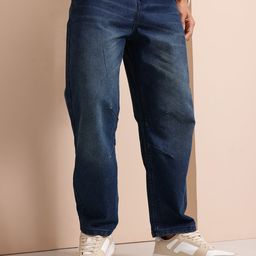 Mast & Harbour Men Tapered Fit Light Fade Jeans-image-32