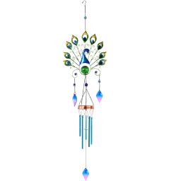 53.5 Inch Outdoor Peacock Wind Chime Solar Peacock Wind Chime Colourful Solar Peacock Wind Chime For Outside Patio Decor Gifts For Women, Mother, Grandma - RS613953.5 Inch Outdoor Peacock Wind Chime Solar Peacock Wind Chime Colourful Solar Peacock Wind Chime For Outside Patio Decor Gifts For Women, Mother, Grandma - RS6139-12