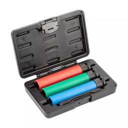 Hogert Technik 1/2 inch (12.7 mm) Impact Long Socket Set For Alloy Rims, HT4R106 (Pack of 3)-99