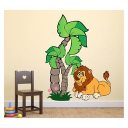Wallstick Tree with Lion wallstickers-image-56