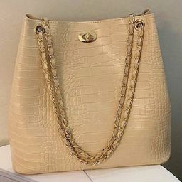 Fargo Stylish Girls Handbag - Beige-image-85