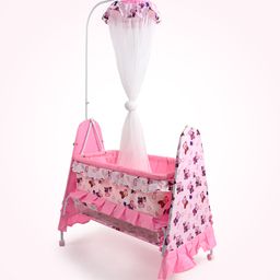 BUBBLEBABY Premium Baby Big Buddy Cradle - Pink-12