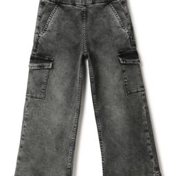Tales & Stories Denim Woven Mild Washed Jeans - Grey-picture-34