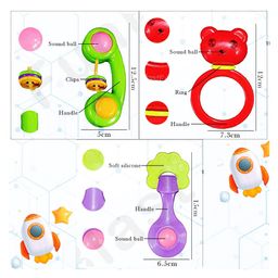 FunBlast Rattles and Teether Set of 3 - Multicolor image 3