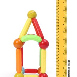 Maru & Sons Magnetic Balls and Rods Set Building Sticks Blocks Multicolor - 25 Pieces image 3