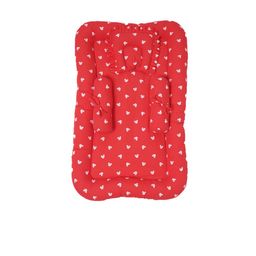 TIDY SLEEP Kids Red & White Printed Cotton Baby Bed Set-53
