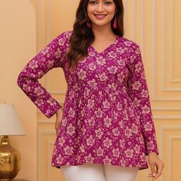 CLANGER Women Floral Printed Casual Top-picture-25