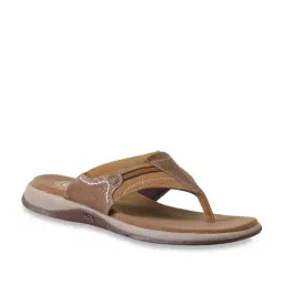Woodland Men's Camel Thong Sandals-picture-40