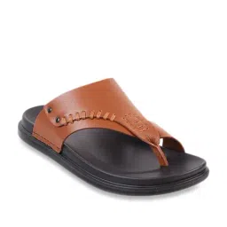 Da Vinchi by Metro Men's Tan Thong Sandals-picture-40