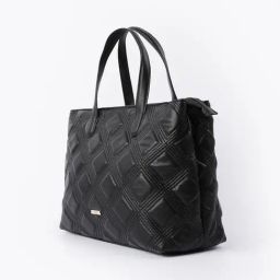 Code by Lifestyle Black Solid Handbag image 2
