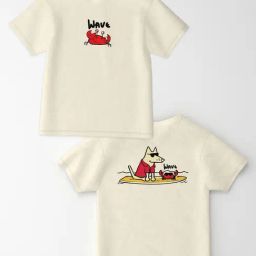 Nauti Nati Boys Beige Cotton Printed Regular Fit T-Shirt-picture-43