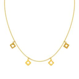 Kisna Diamond & Gold Jewellery 18k Rujani Pure Gold Necklace for Women-image-75