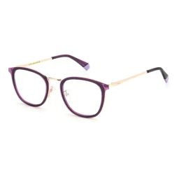Polaroid Purple Rectangular Unisex Eye Frame-picture-0