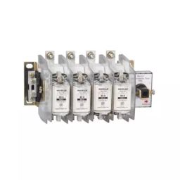 Havells 4 Pole 125 A Switch Disconnector Fuse without Din Type Fuse, IHKFFE4125 image 1