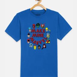 Marvel Comics Printed Tshirt For Kids Boys-48