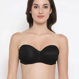 Clovia Black Under Wired Padded T-Shirt Bra-18