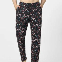 Jack & Jones Jet Black Printed Pyjamas-image-52