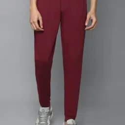 Allen Solly Maroon  Regular Fit Track Pants-image-41