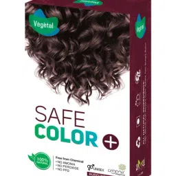 Vegetal Hair Safe Color Soft Black  - 100 gm-12