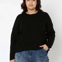 Vero Moda Curve Black Sweater-image-39