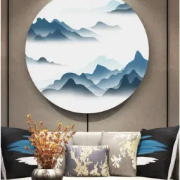 The Art House Abstract Multicolor Canvas Painting-image-46