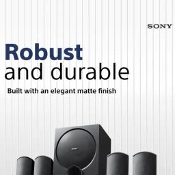 Sony New Sa-D40M2 4.1Ch Home Theatre Speaker with 100W Power Output And Powerful Subwoofer - Black image 4