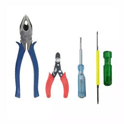Hillgrove HGCM505M1 8  inch Combination Pilash with Wire Cutter Line TesterScrewdriver Lineman Plier-15