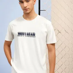 Vimal Jonney White Loose Fit Graphic T-Shirt-picture-38