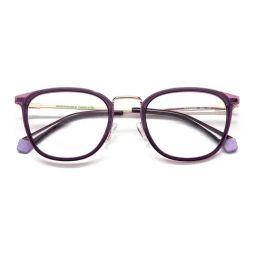 Polaroid Purple Rectangular Unisex Eye Frame image 4