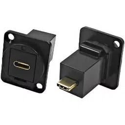 RS PRO Straight Panel Mount USB Connector 1 Port Type C, 2035580-image-12