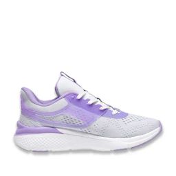 Puma Kids Unisex Softride Pro Echo Consonance Youth Silver Mist, Lavender Alert & White Sneakers-image-6