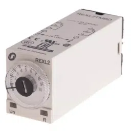 Schneider Electric 24 V DC 5 A Plug In Mount Timer Relay, REXL2TMBD image 2