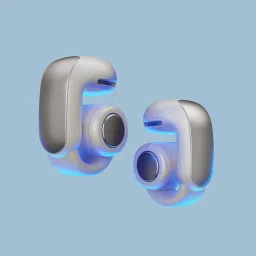 Bose New Ultra Open Earbuds with OpenAudio Technology & Upto 48H of Battery (White, True Wireless) image 2