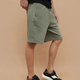 Kappa Grey Relaxed Fit Sports Shorts-picture-43
