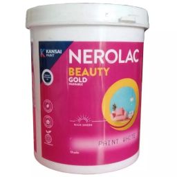 Nerolac Beauty Gold Washable 1 L White Interior Paint-image-15