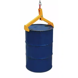 Dayton Steel 55 gal Drum Lifter, 21VG36 (Yellow)-36