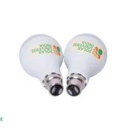 Solar Universe India 9W DC 12V LED Bulb with Wire & Switch (Pack of 2 Pcs) image 1