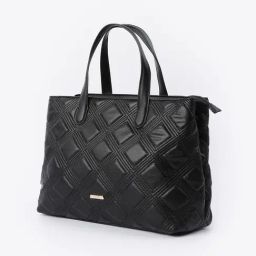 Code by Lifestyle Black Solid Handbag image 3