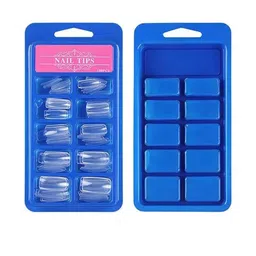 YELGO Set of 100 Artificial Reusable Nails With Nail Glue image 1