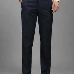 Louis Philippe Men Checked Trousers-picture-13