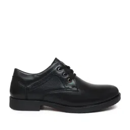 Zoom Shoes Men's Black Derby Shoes-image-77