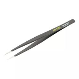 WIHA TWEEZER, ESD, STAINLESS STEEL, 125MM, 44523-13
