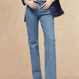 RAREISM Blue Cotton Blend Solid Jeans-image-49